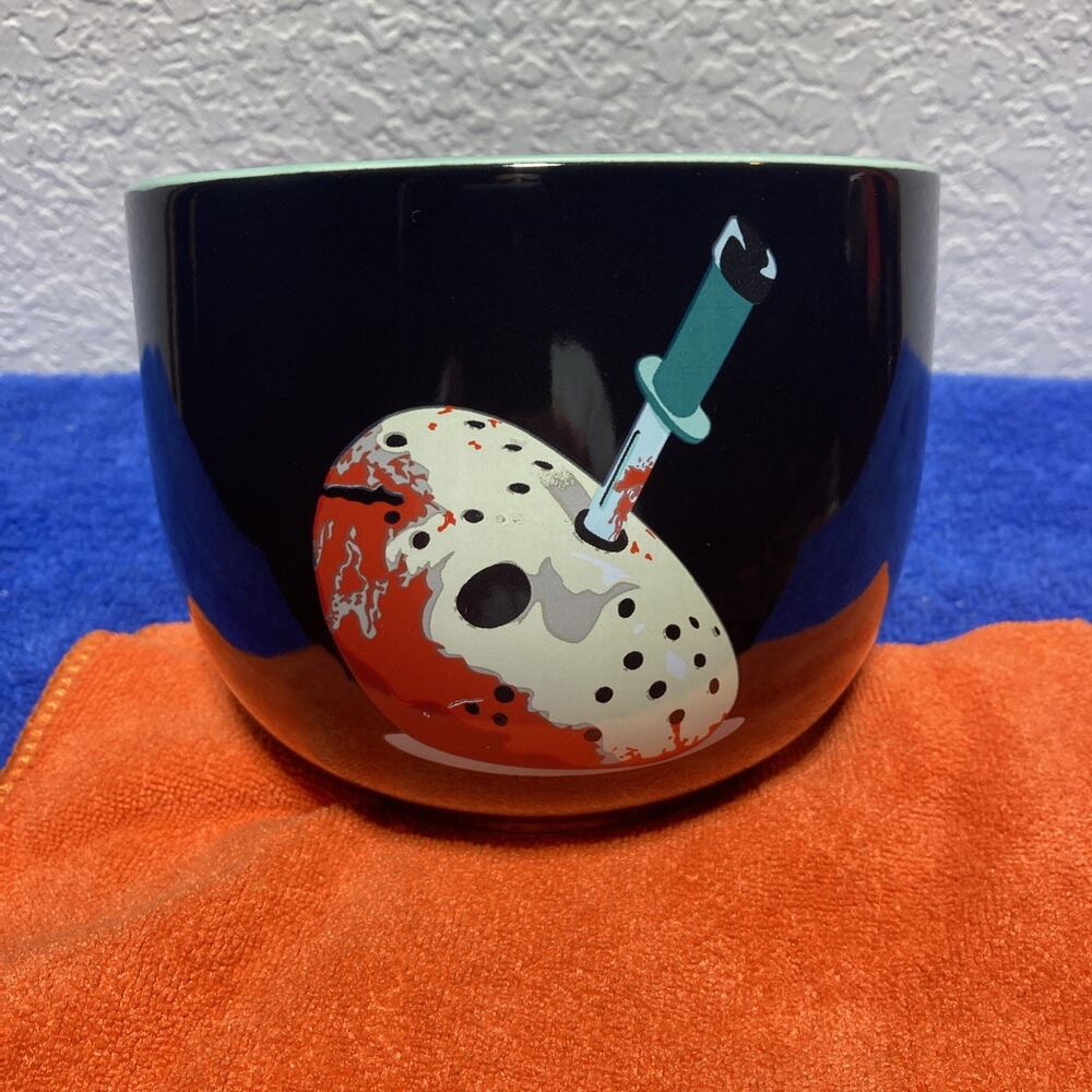 Friday The 13th Jason Voorhees 20-Ounce Ramen Bowl Horror Movie Collectible
